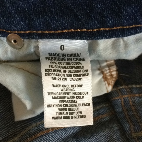 Aeropostale 0 Juniors Jean Shorts - Picture 6 of 6